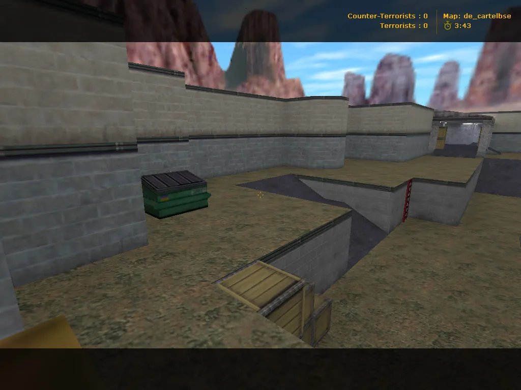 Скриншот Карта de_cartelbse для CS 1.6: баланс сторон, точки под раунд и оптимизация wpoly/epoly