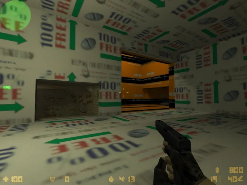 Скриншот Карта de_spam для CS 1.6: детальный обзор и тактические особенности