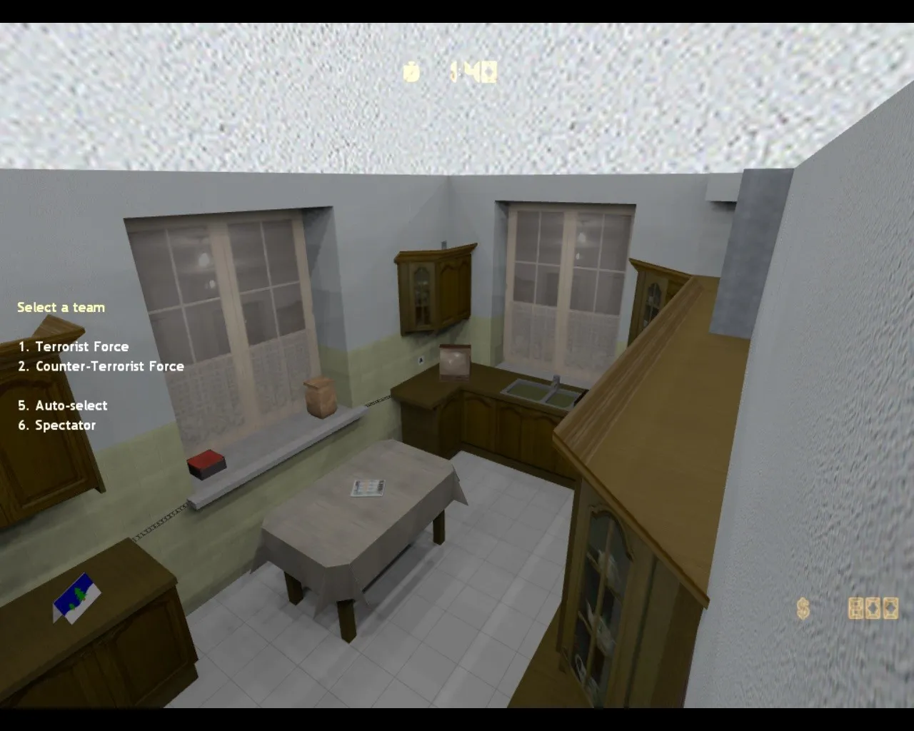 Скриншот Карта «de_kuchnia4us» для CS 1.6