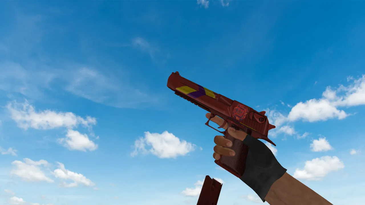 Скриншот Модель «Deagle Zapotec» для CS 1.6 - Высококачественная текстура и анимация