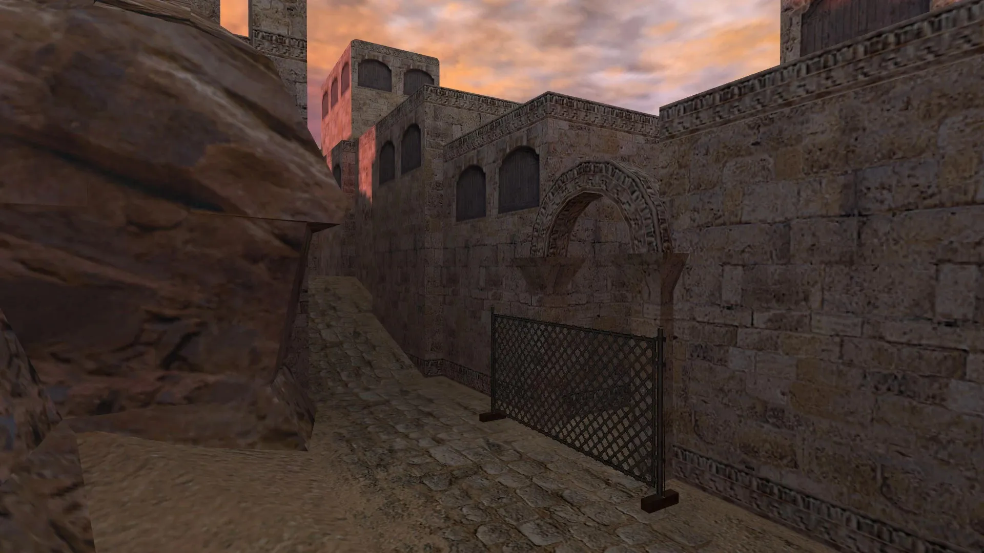 Скриншот  de_buried для CS 1.6: настройка, точки, .nav, оптимизация wpoly/epoly и чистый конфиг