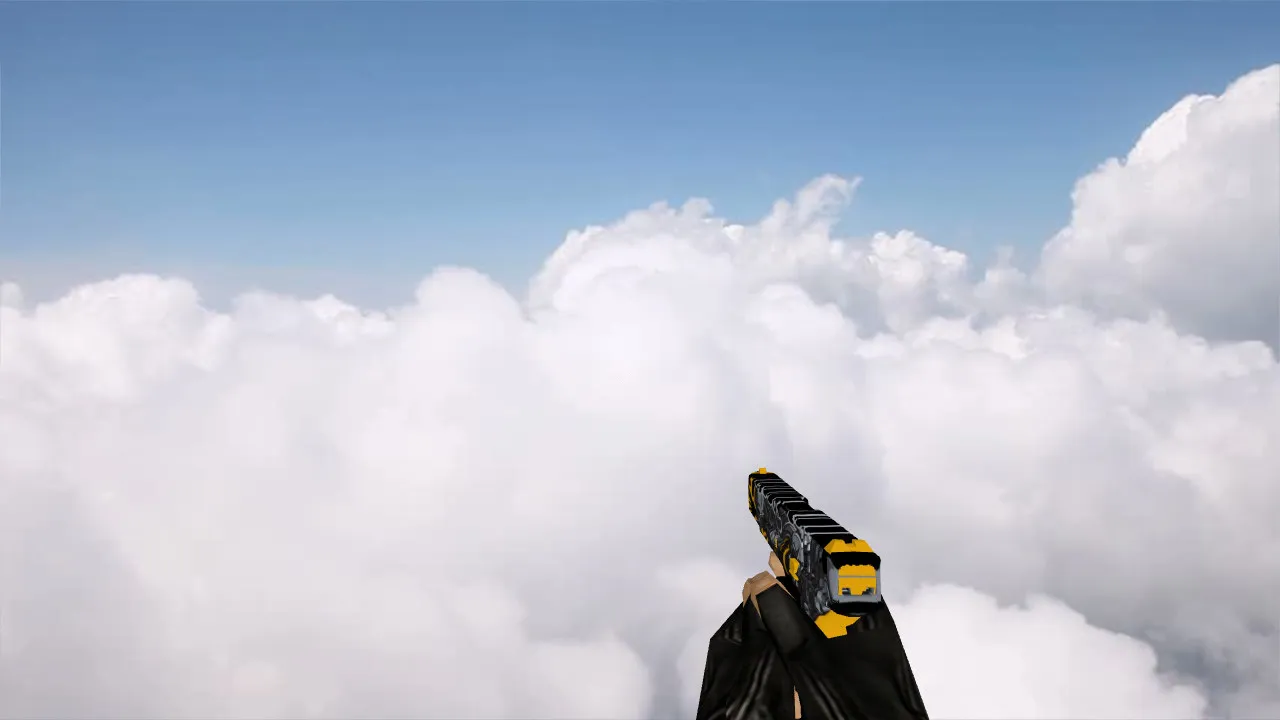 Скриншот Модель Glock Bones для CS 1.6 – Идеальный Выбор для Игроков