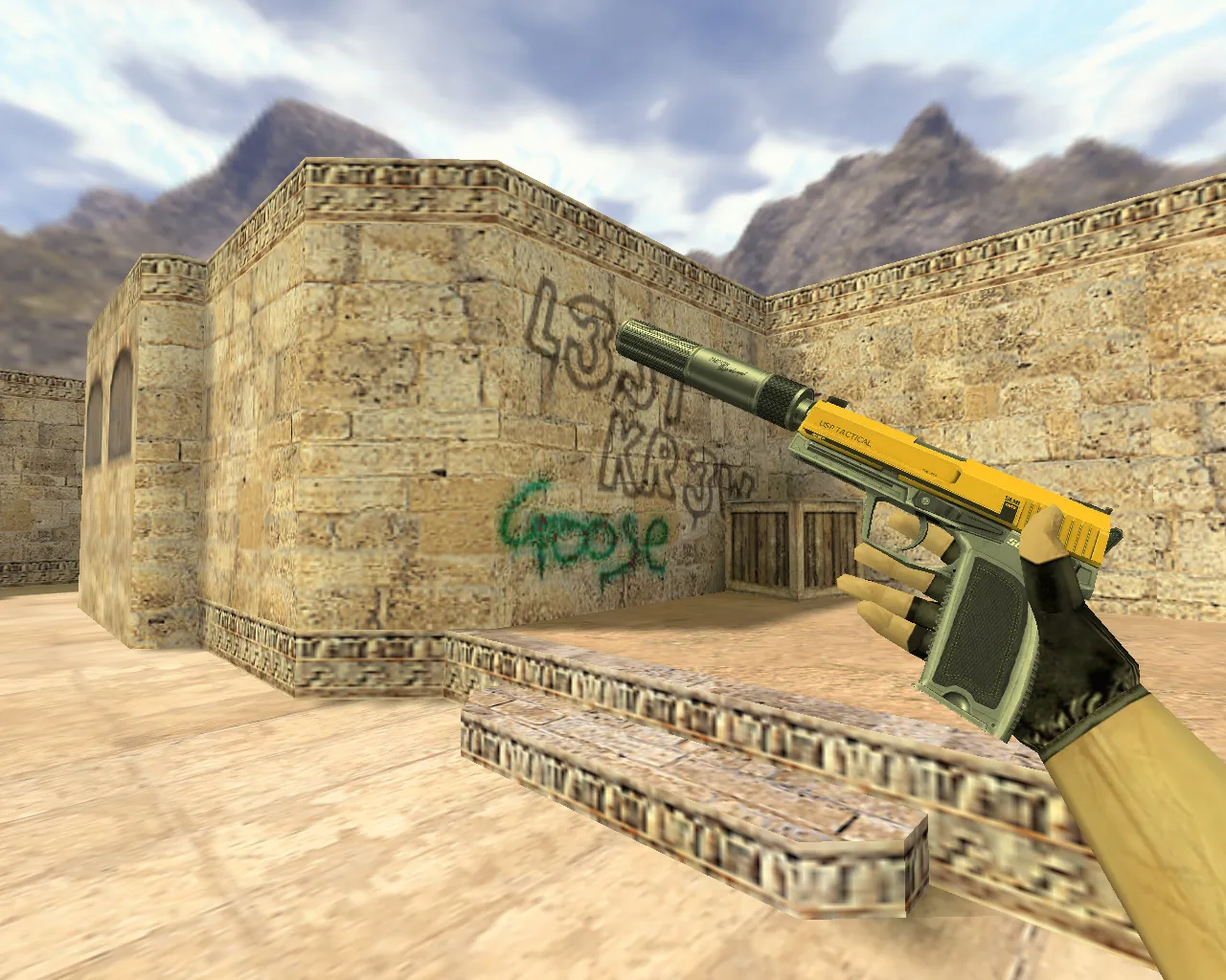 Скриншот Модель «USP Топливный инжектор» для CS 1.6 - Оружие с уникальным дизайном