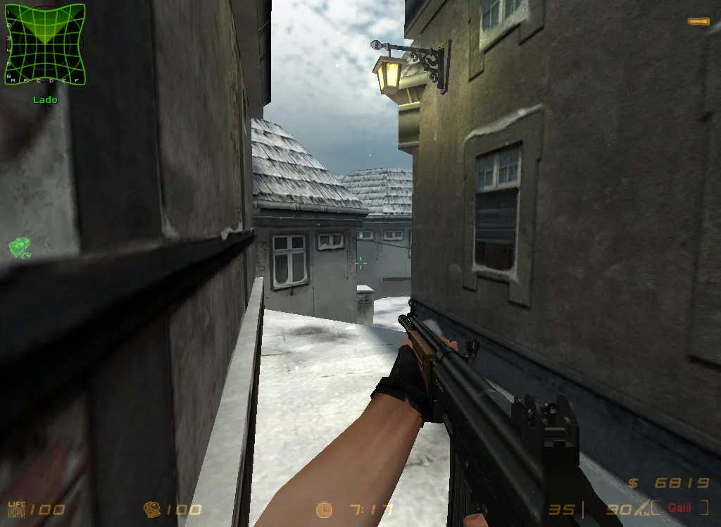 Скриншот  Карта de_vostokxmas_cso для CS 1.6: тактические особенности и детализация