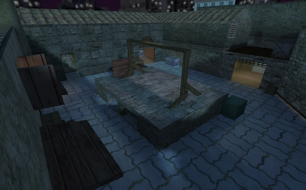 Скриншот  Карта de_hanoi для CS 1.6: тактики, точки, .nav для ботов и оптимизация wpoly/epoly