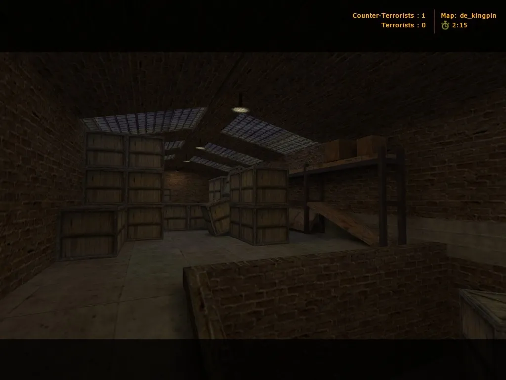 Скриншот  Карта de_kingpin для CS 1.6 - Тактические особенности и оптимизация