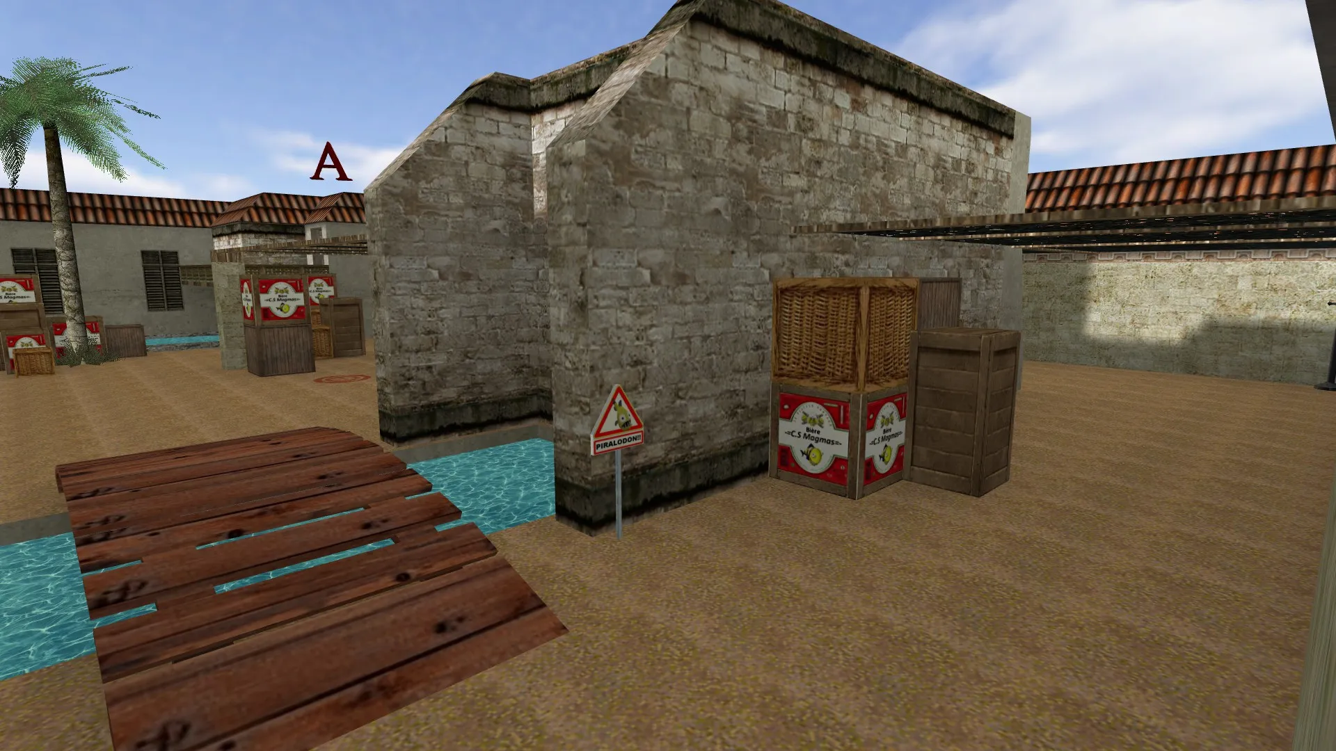 Скриншот  Карта de_inferno_suncsm для CS 1.6: Тактика и особенности