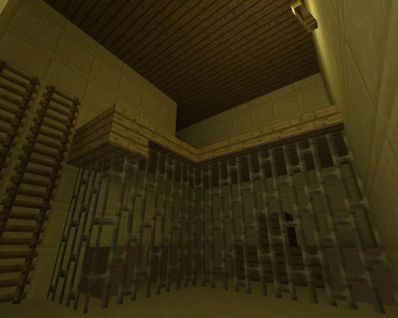 Скриншот  Карта de_mirage_minecraft для CS 1.6 – Оптимизированный геймплей