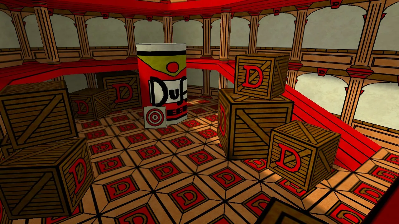 Скриншот  Карта de_springfield_v2 для CS 1.6: Тактические возможности и детали