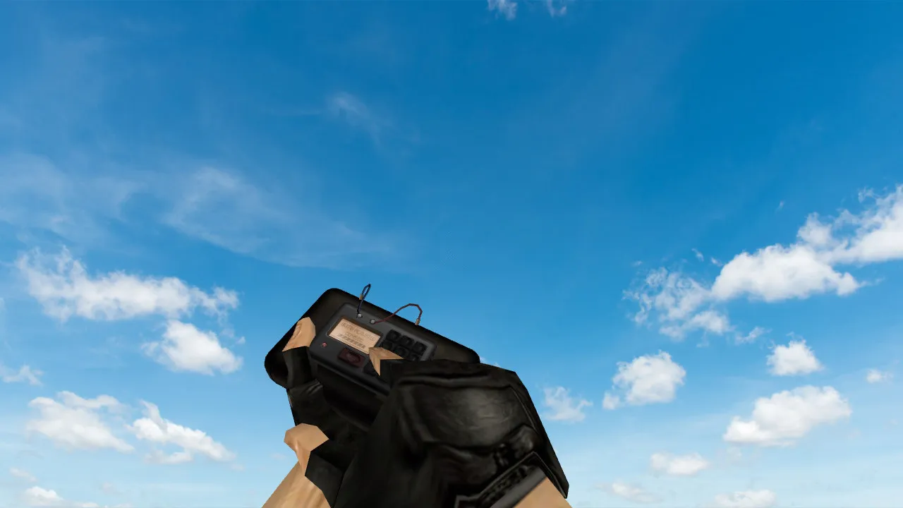 Скриншот Модель «Chimp C4» для CS 1.6 (v_, p_, w_) — звуки, анимация осмотра и качество текстур