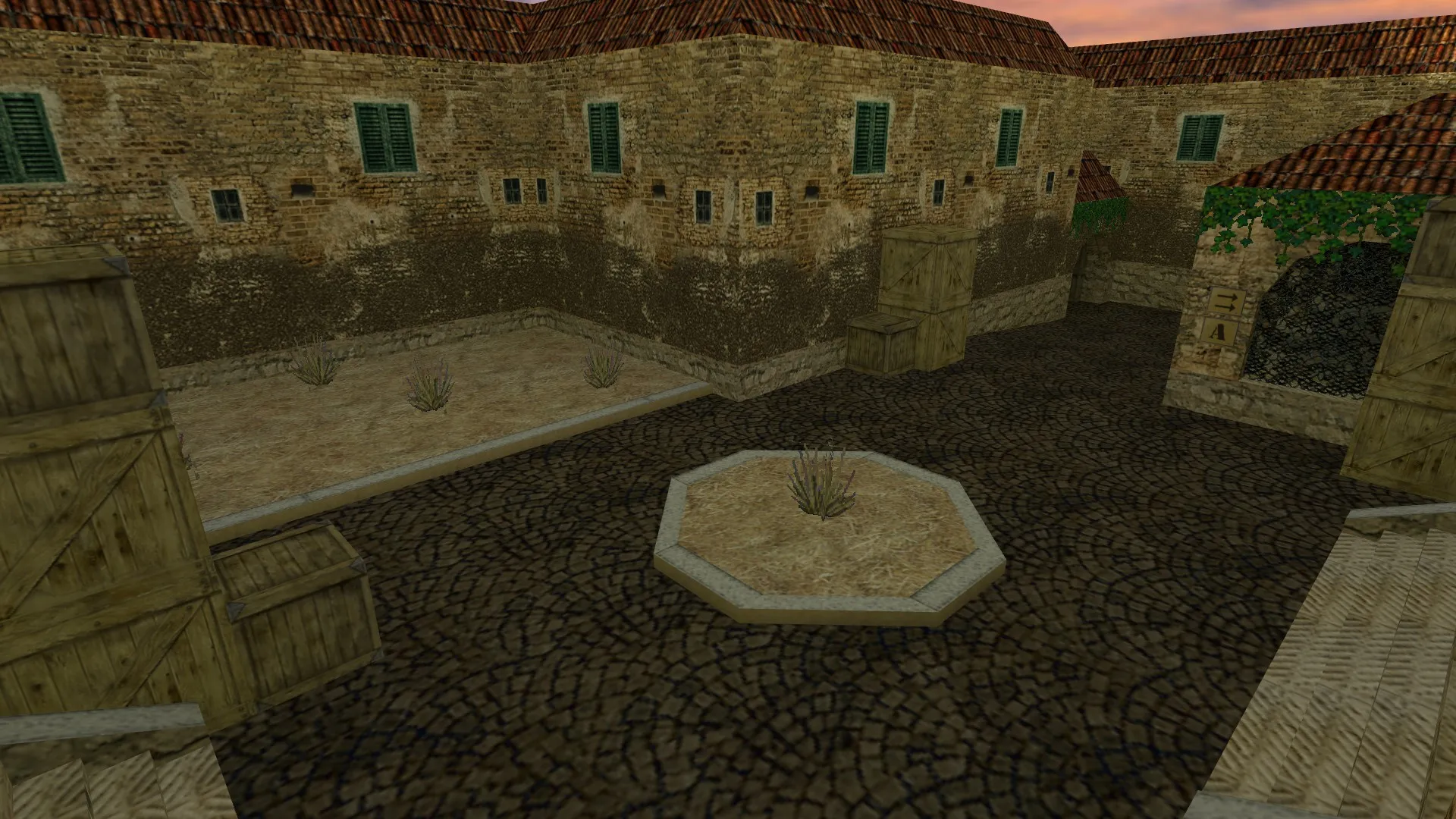 Скриншот  de_artica карта для CS 1.6: тактика сторон, точки, оптимизация и .nav для ботов