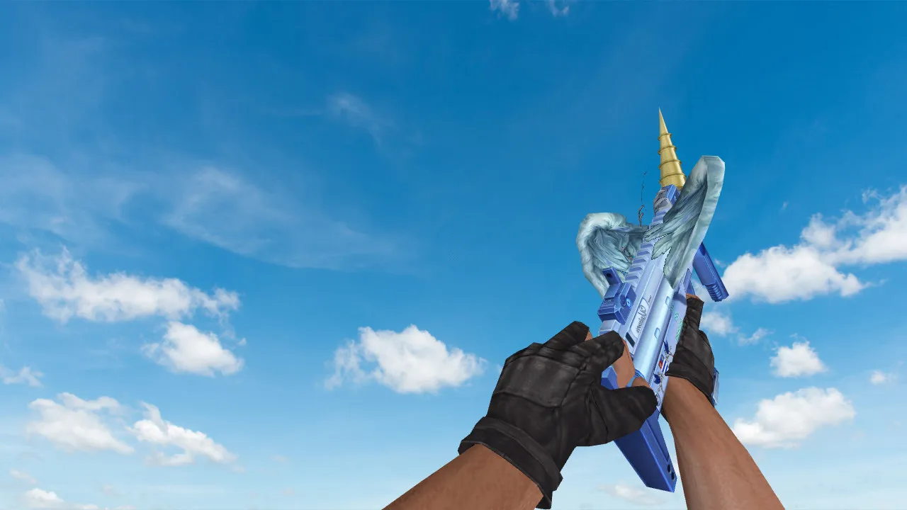 Скриншот Модель «MP5 Horse Gun» для CS 1.6 - Улучши свой арсенал