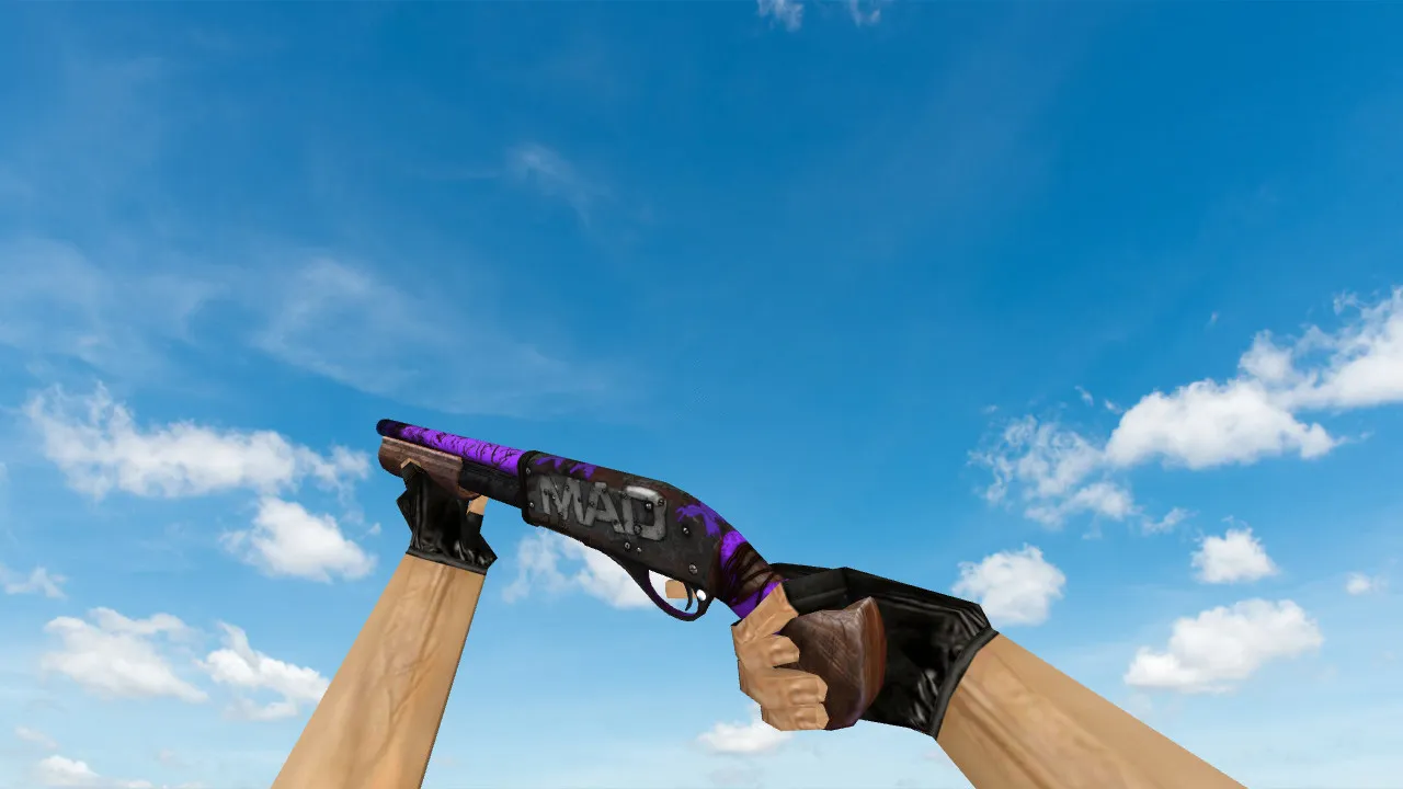 Скриншот Модель «Sawed-off Purple Maniac» для CS 1.6