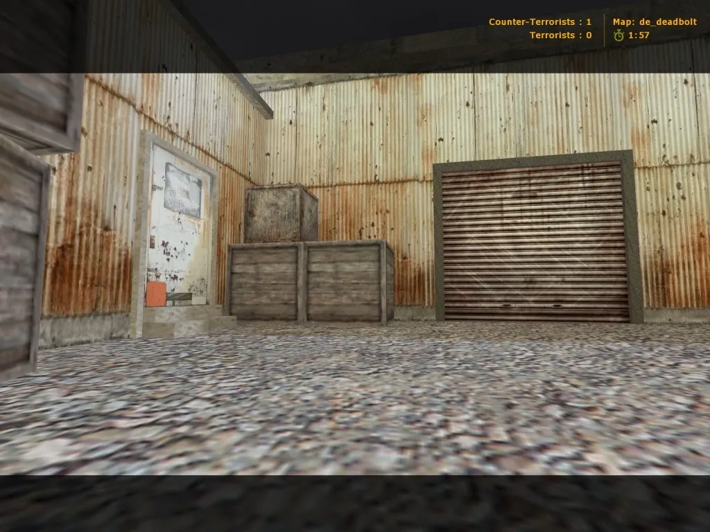 Скриншот  de_deadbolt для CS 1.6: тактика за CT и T, точки, навигация ботов, оптимизация карты