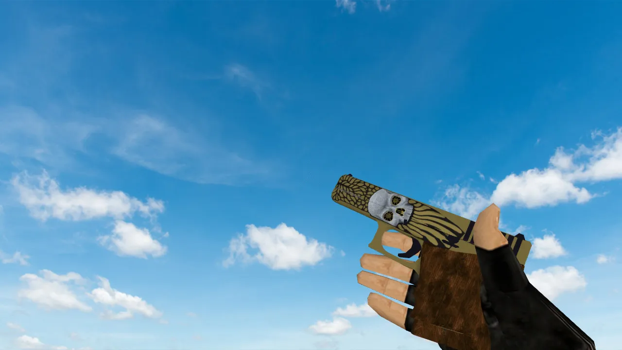 Скриншот Модель Glock «Йорик» для CS 1.6 – Уникальный стиль игры