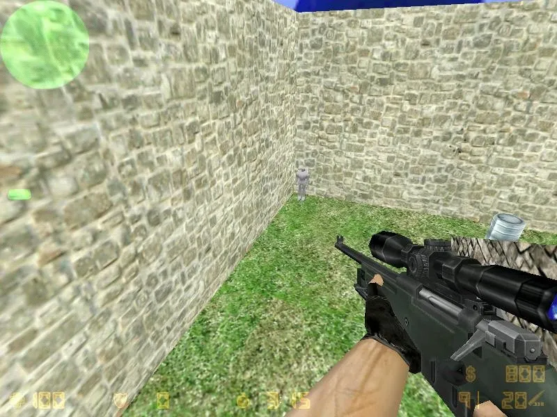 Скриншот  css_castle_bridge — DE карта для CS 1.6: проходы, точки, .nav для ботов и оптимизация wpoly/epoly