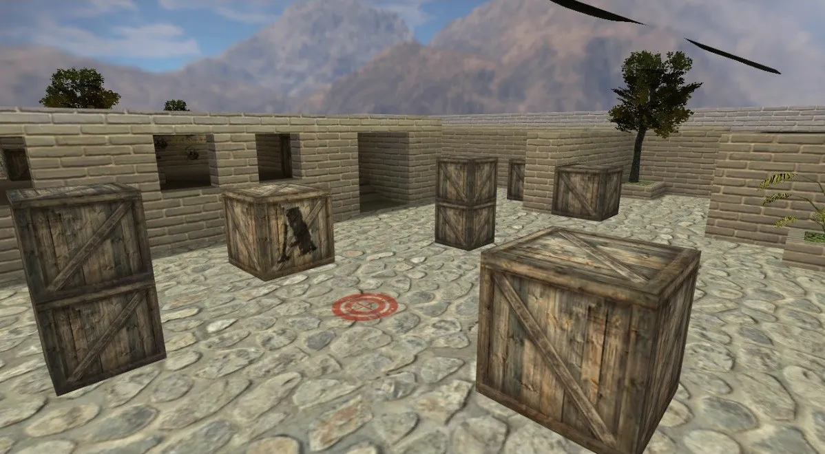 Скриншот  Карта de_tornes для CS 1.6 – тактика и особенности