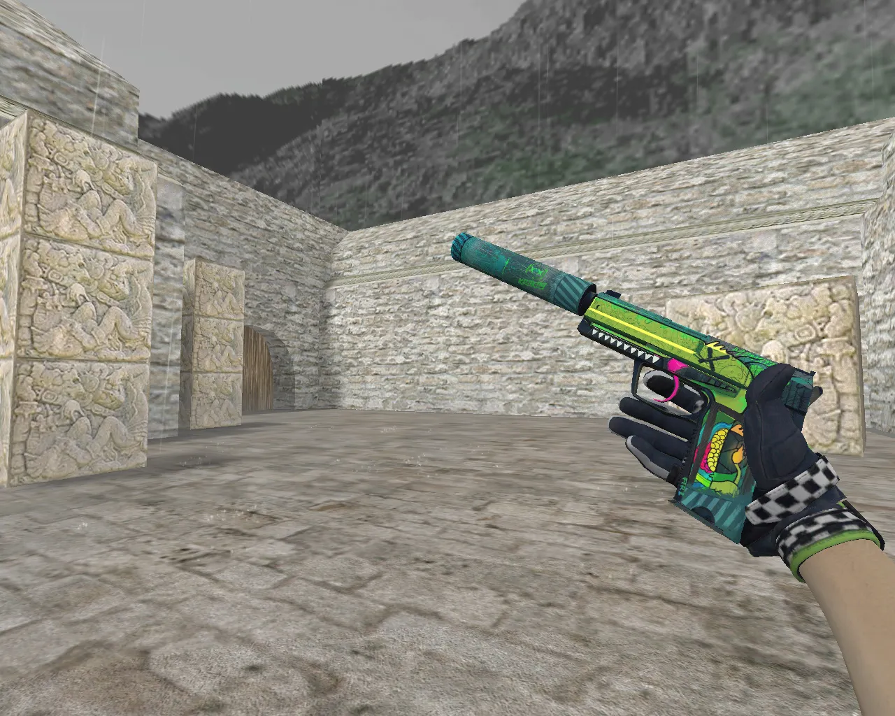 Скриншот USP «Чудовищная смесь» для CS 1.6 - Модели оружия