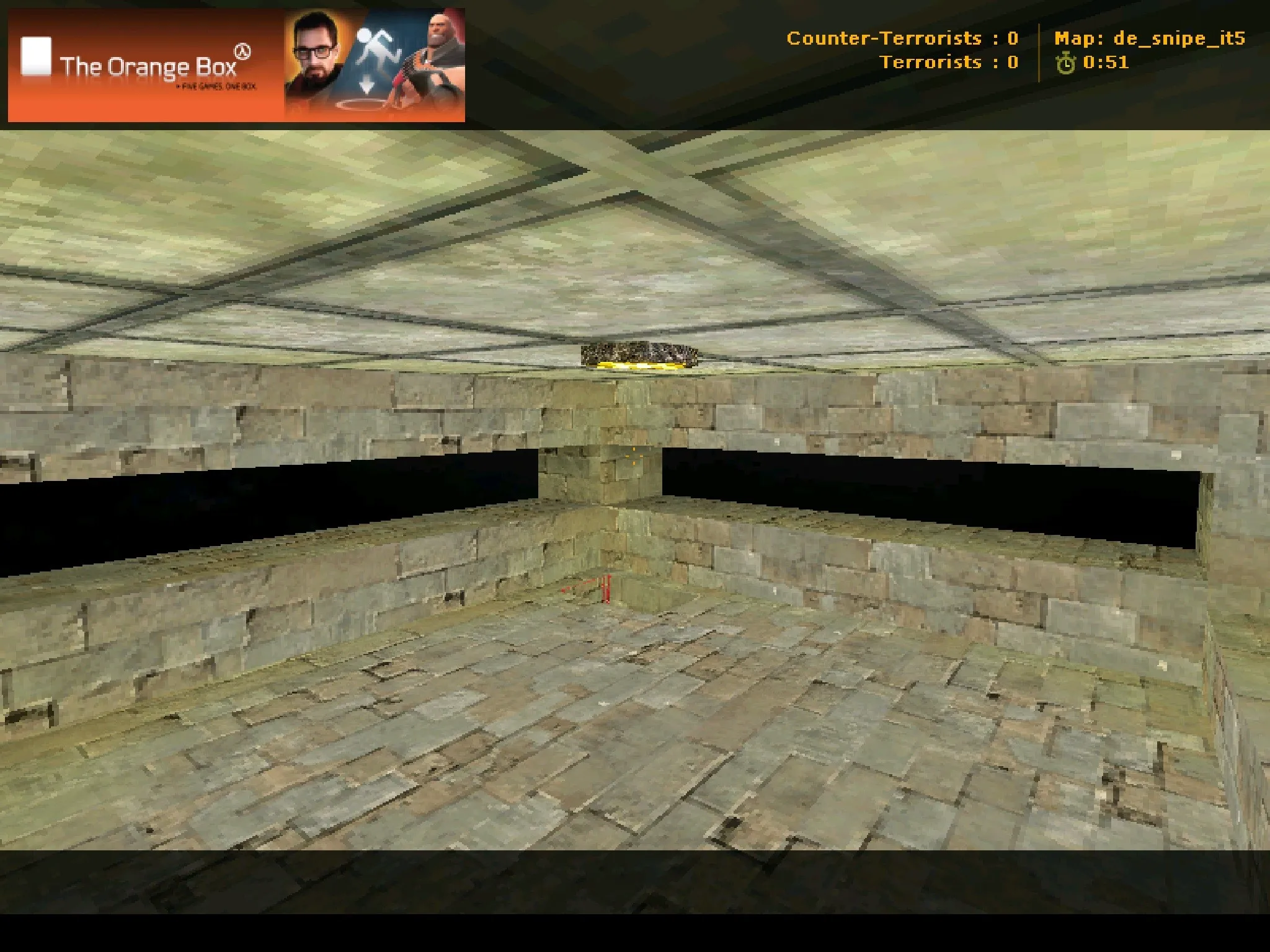 Скриншот  Карта de_snipe_it5_2014 для CS 1.6 - Тактические возможности и оптимизация