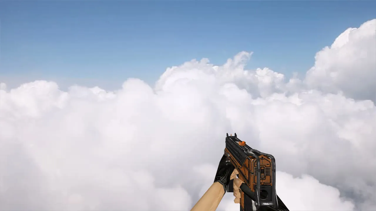 Скриншот Модель MAC-10 «Большая пушка» для CS 1.6