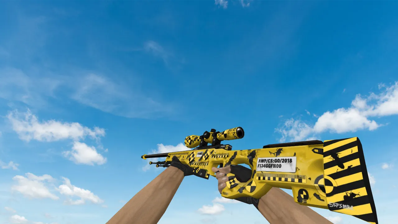 Скриншот Модель AWP Crashed для CS 1.6: Скачайте и улучшите игру