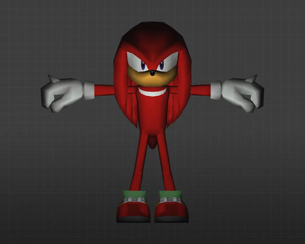 Скриншот Модель «Ехидна Наклз» для Counter-Strike 1.6 - Уникальный игровой опыт