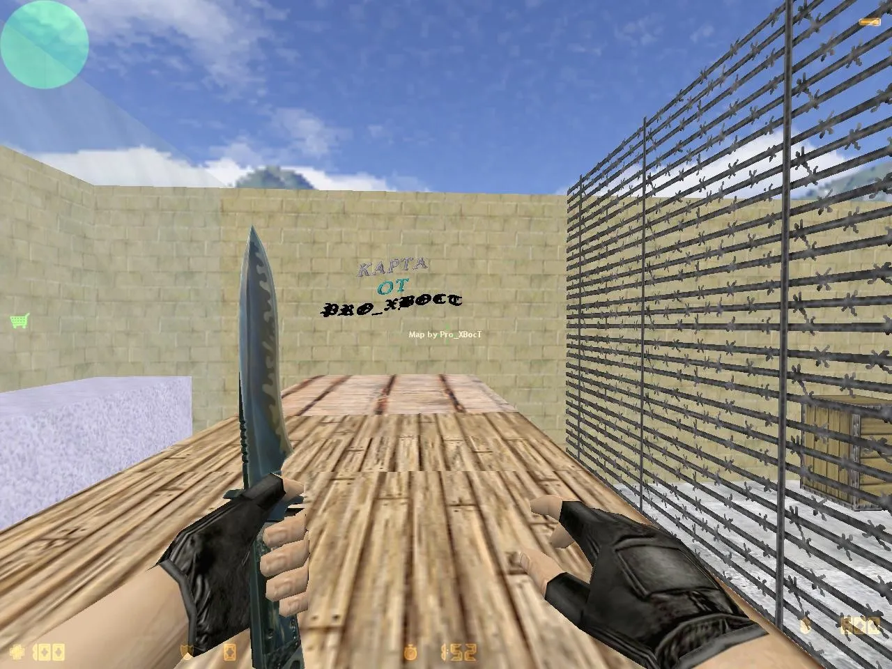 Скриншот  deathrun_wood_way_2_fix для CS 1.6: карта для deathrun, точки, маршруты и настройки игры