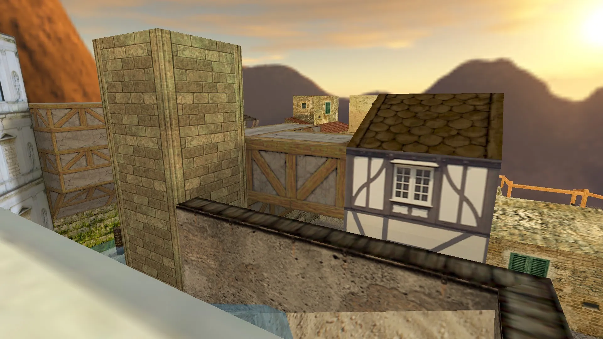 Скриншот Карта «de_mountainhamlet» для CS 1.6