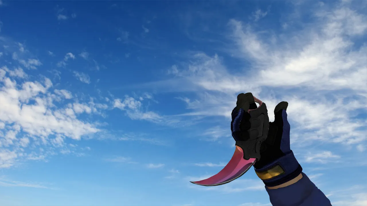 Скриншот  Пак моделей оружия «Specialist Fade Gloves Pack» для CS 1.6: v_, p_, w_ модели, звуки, анимация осмотра