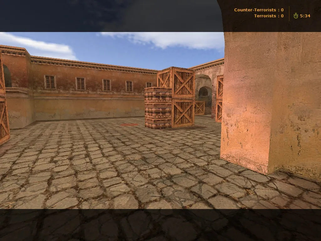 Скриншот  Карта de_scirel_v3 для Counter-Strike 1.6: подробный обзор