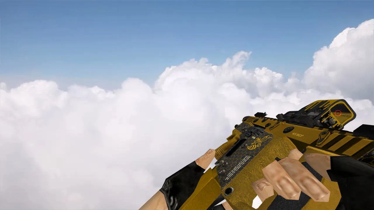 Скриншот Модель UMP-45 «SF2 Kriss Sv Bee» для CS 1.6: Погрузись в детали