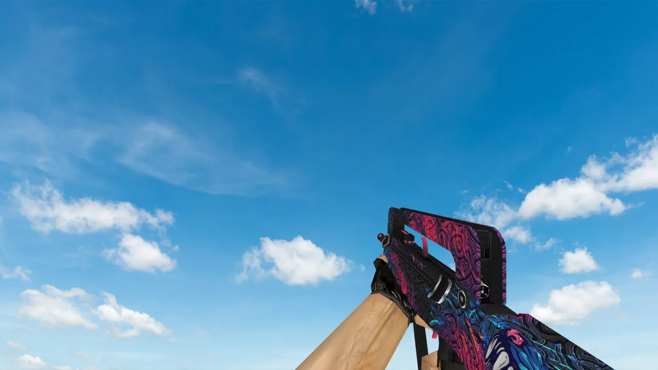 Скриншот Модель Famas «Синий волк» для CS 1.6 – скачать и установить