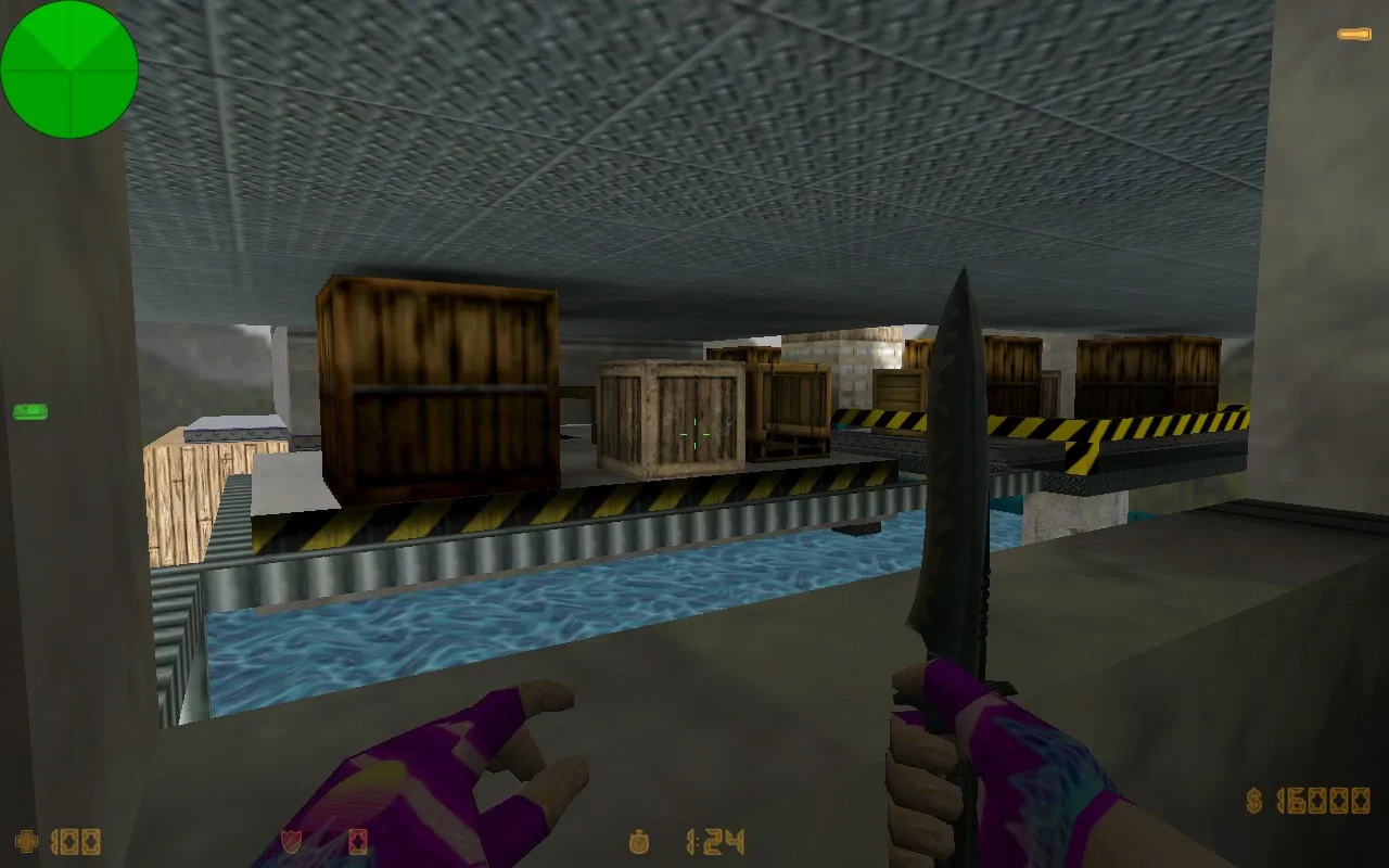 Скриншот  Карта de_crinks для CS 1.6: точки, маршруты, .nav для ботов, оптимизация wpoly/epoly