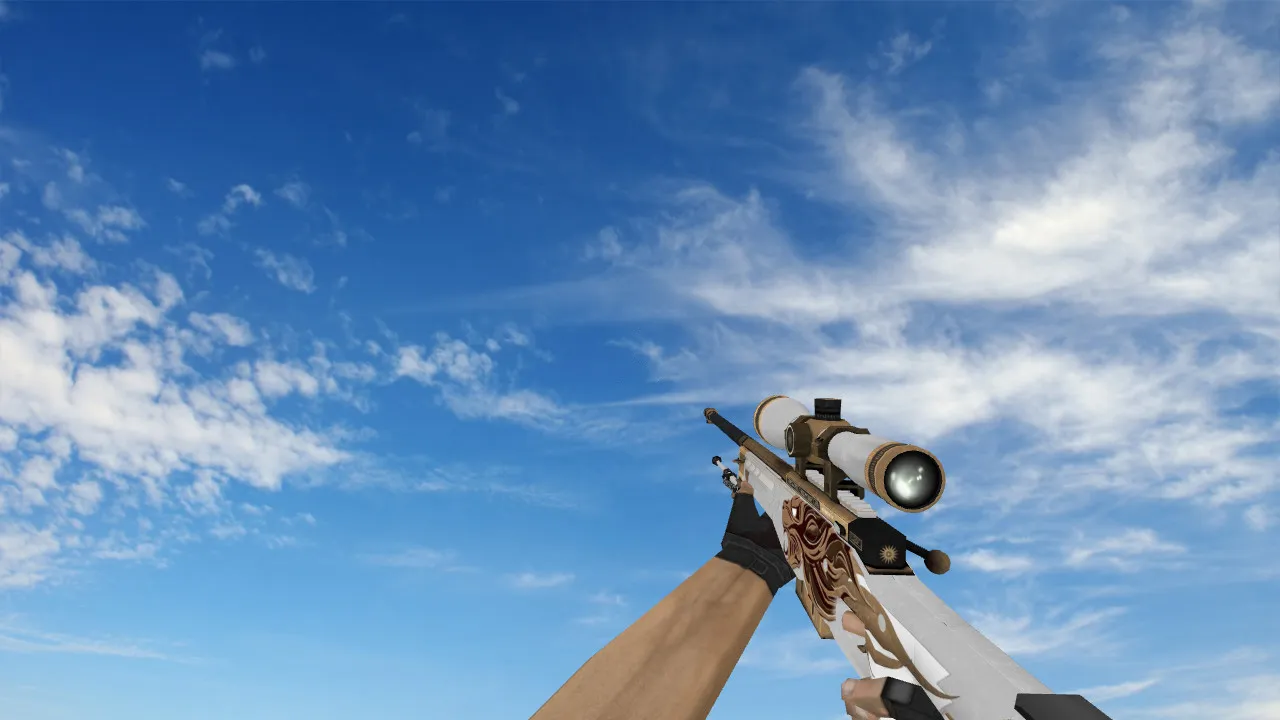 Скриншот Модель AWP King's Light для CS 1.6 - точность и стиль