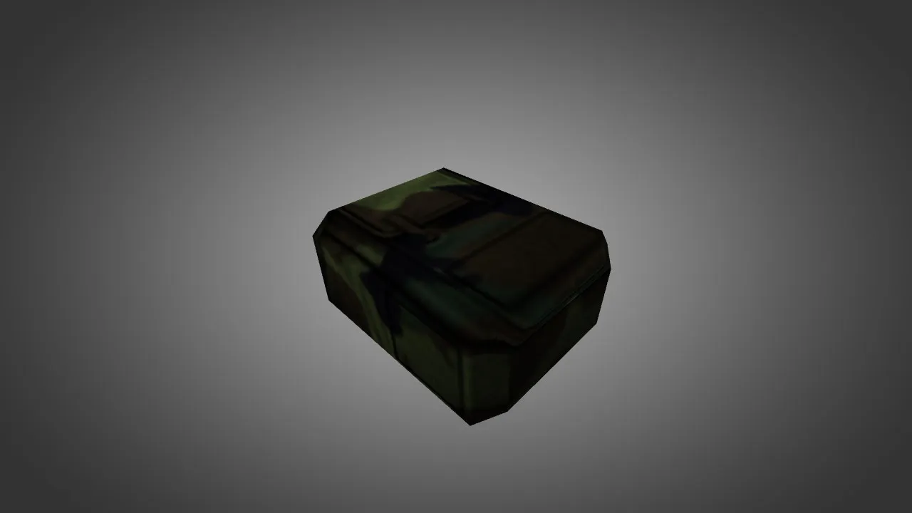 Скриншот Green Camo Backpack для CS 1.6: v_ и p_ модели, звуки, анимация осмотра и текстуры