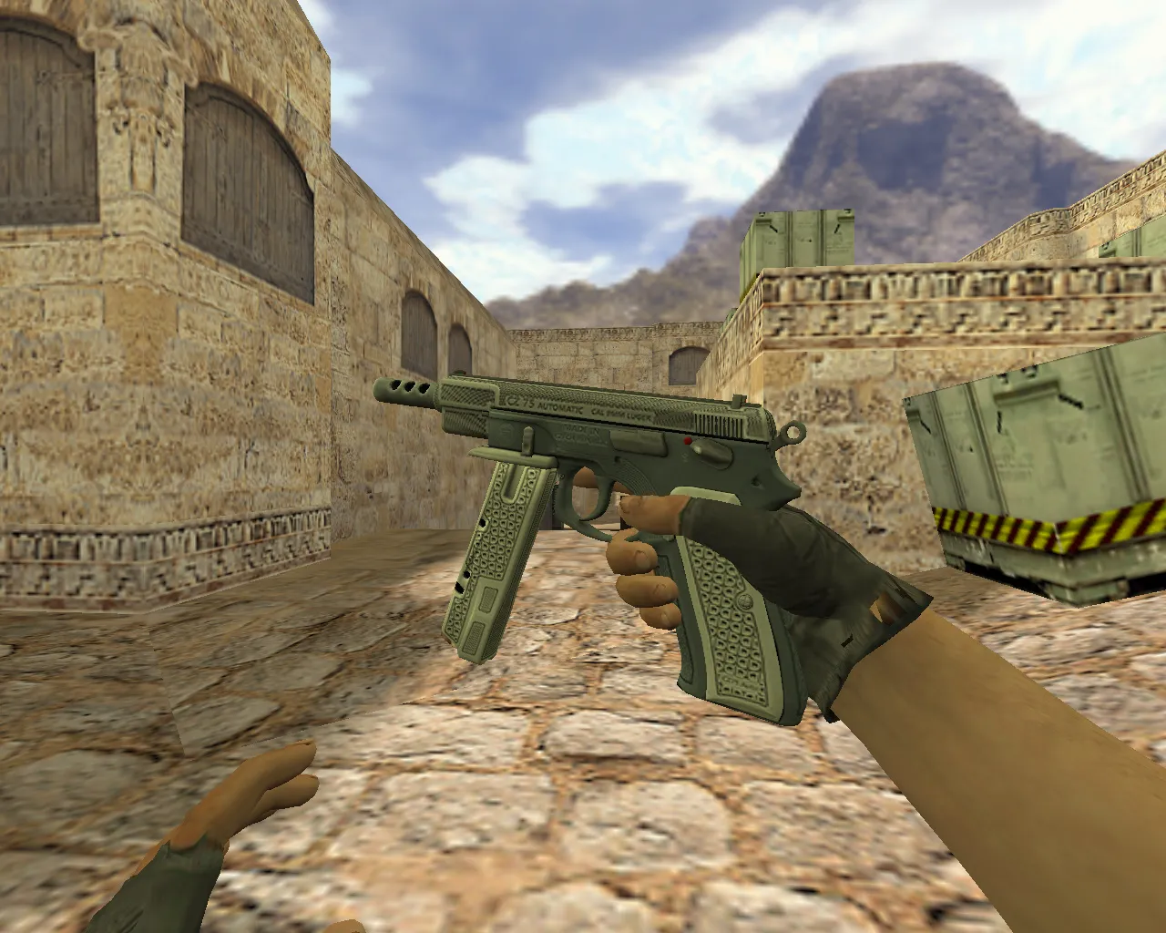 Скриншот Модель CZ-75 Штамп для CS 1.6 - Улучшенная версия P228