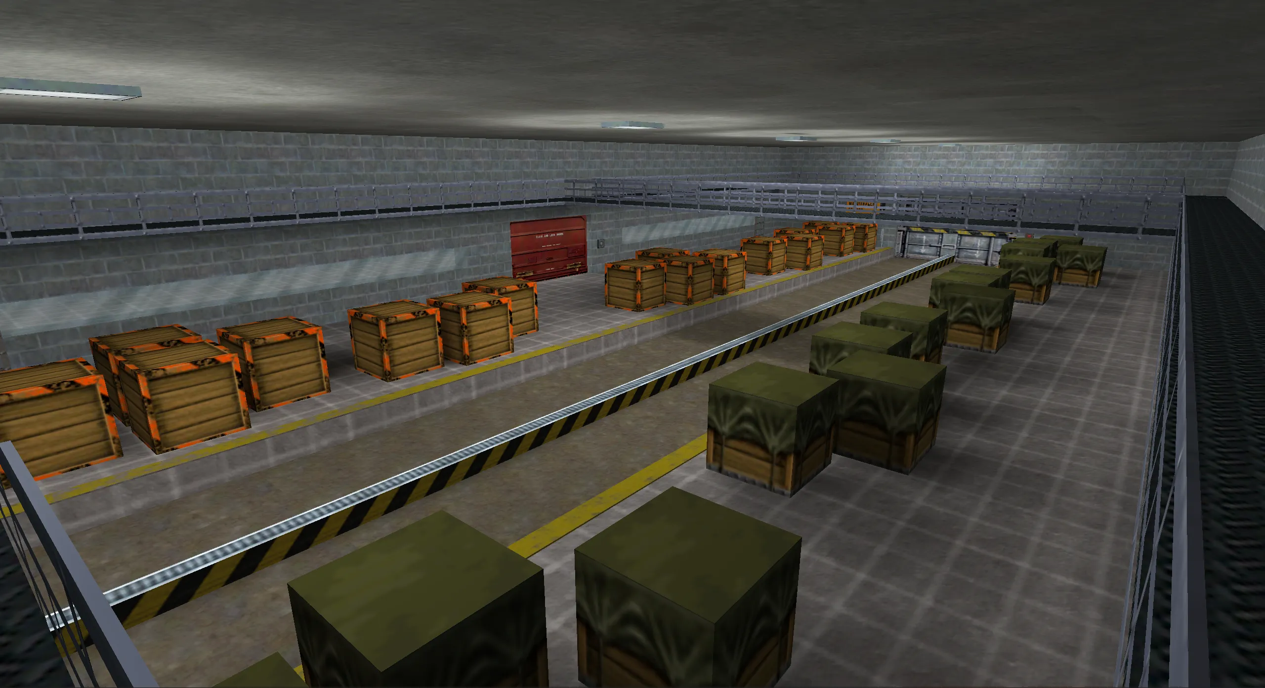 Скриншот  Карта xrt_mono для CS 1.6: FY-режим, баланс сторон, тактика, .nav и оптимизация