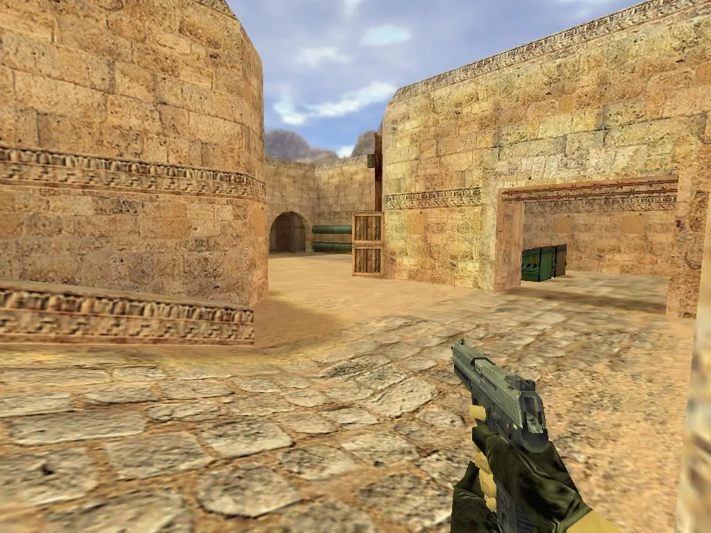 Скриншот  de_dust2x2_laskurid карта для CS 1.6: баланс сторон, точки, .nav, оптимизация wpoly/epoly