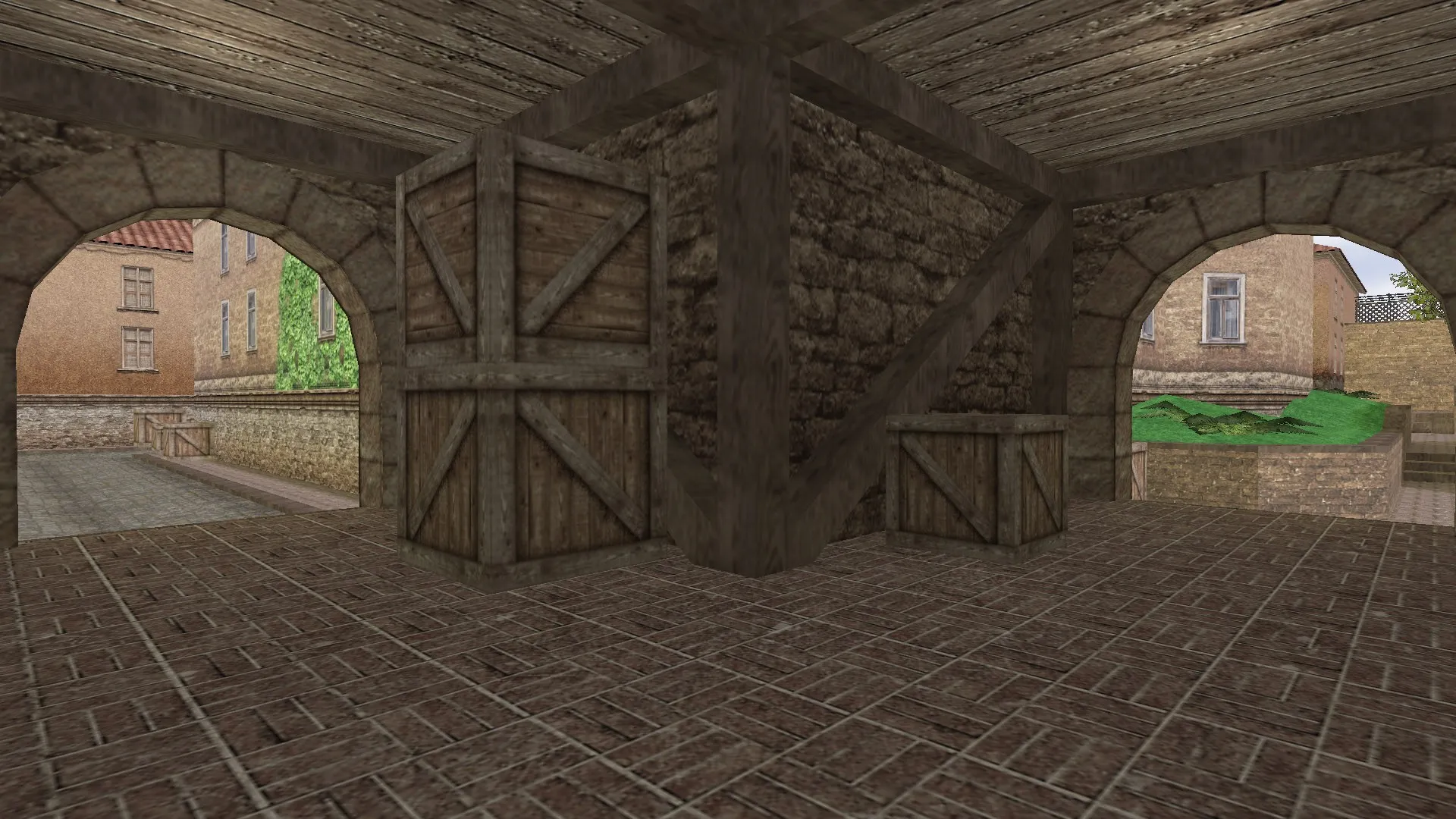 Скриншот  Карта de_nereza для CS 1.6 - Тактическое преимущество и баланс