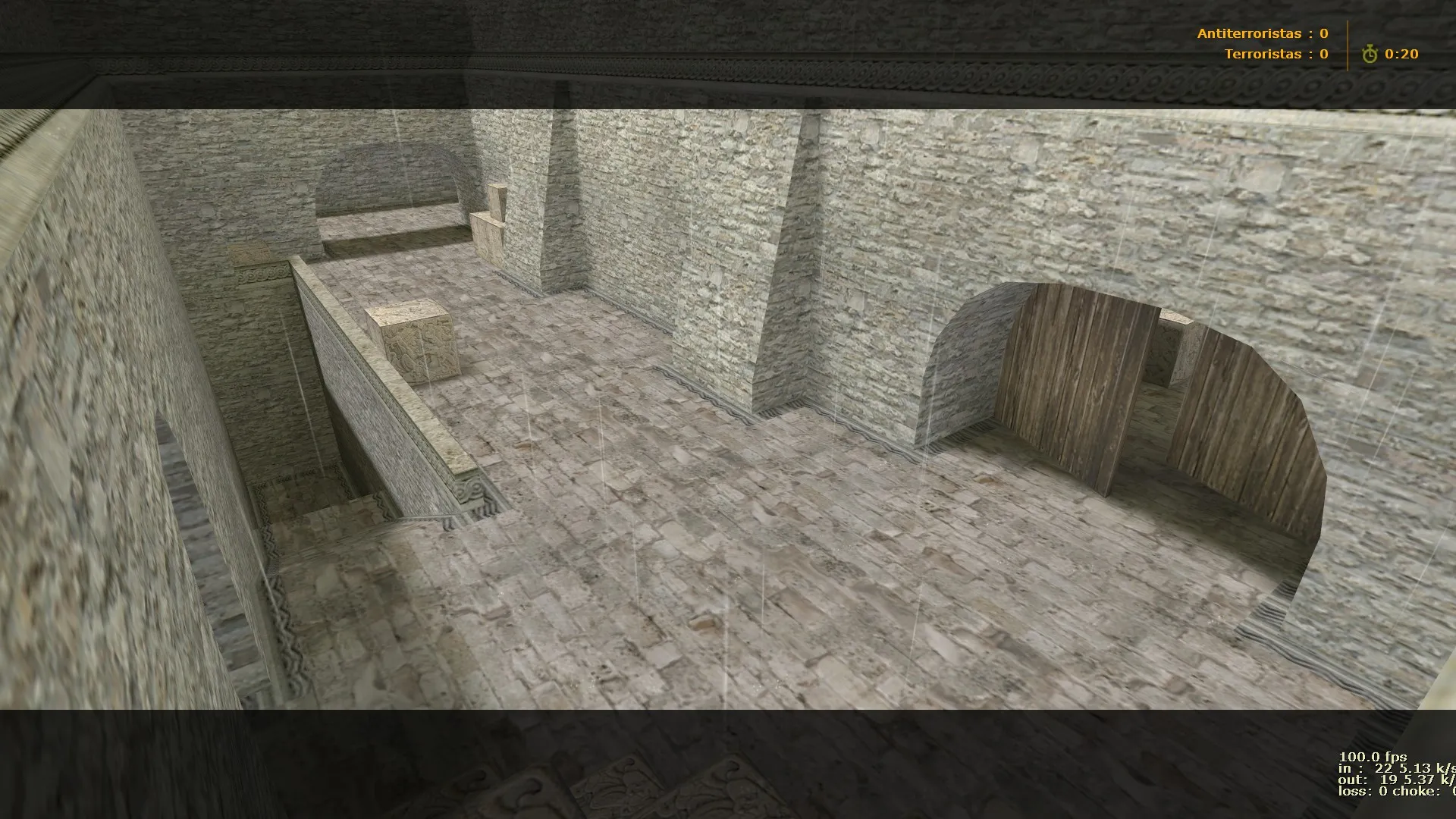 Скриншот Карта de_aztec_puente для CS 1.6: точки, раунды, баланс сторон и оптимизация wpoly/epoly