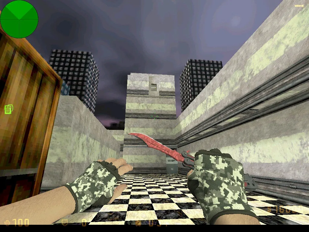 Скриншот  Карта de_hlhome_jh для Counter-Strike 1.6: подробный обзор