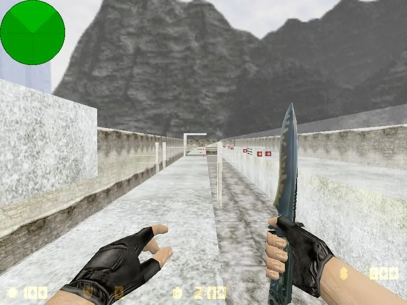 Скриншот  deathrun_2010 для CS 1.6: карта Deathrun, ловушки, баланс сторон и точки для тактики