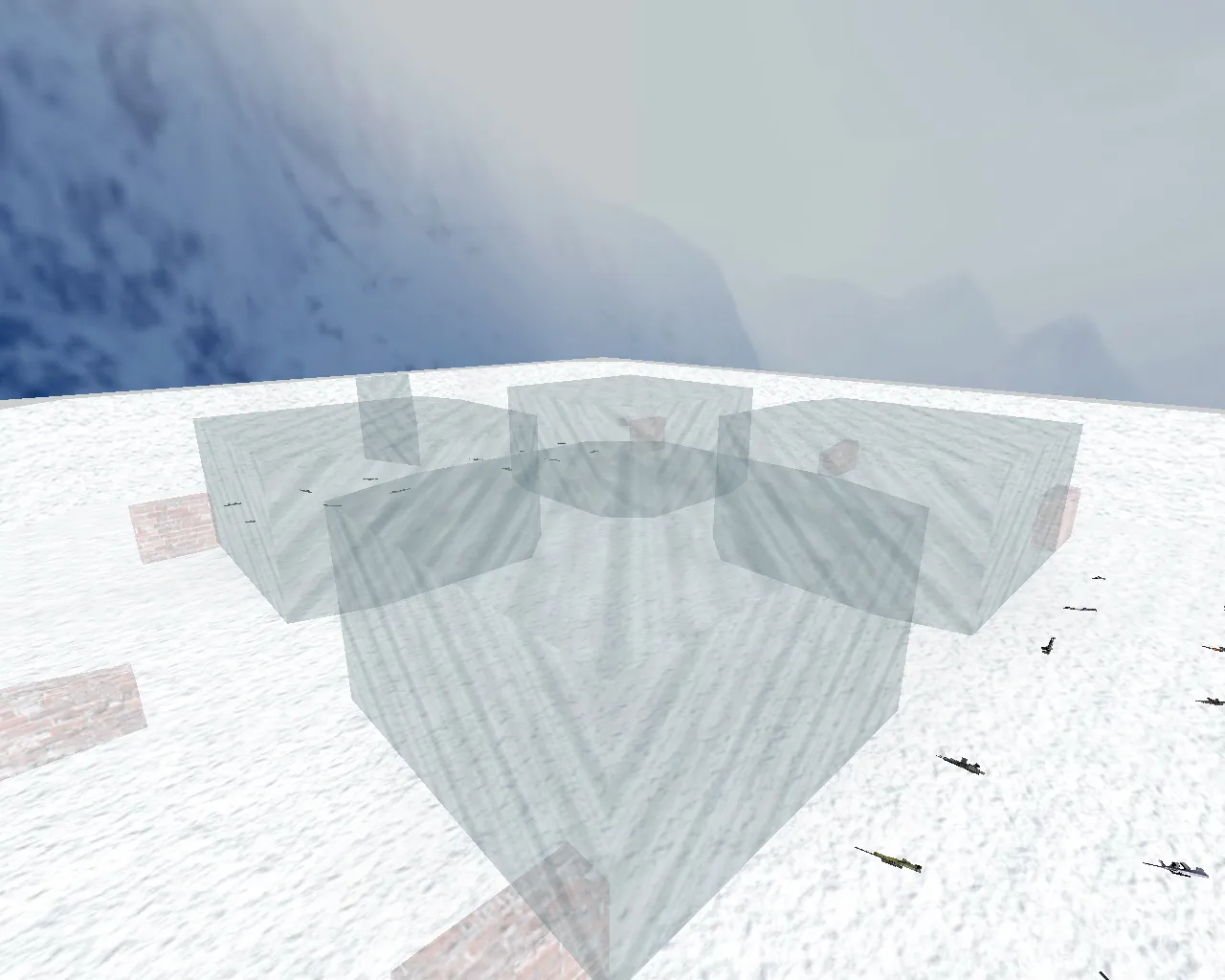 Скриншот  Карта fy_wallhack для CS 1.6: расстановка точек, баланс, .nav и оптимизация под серваки