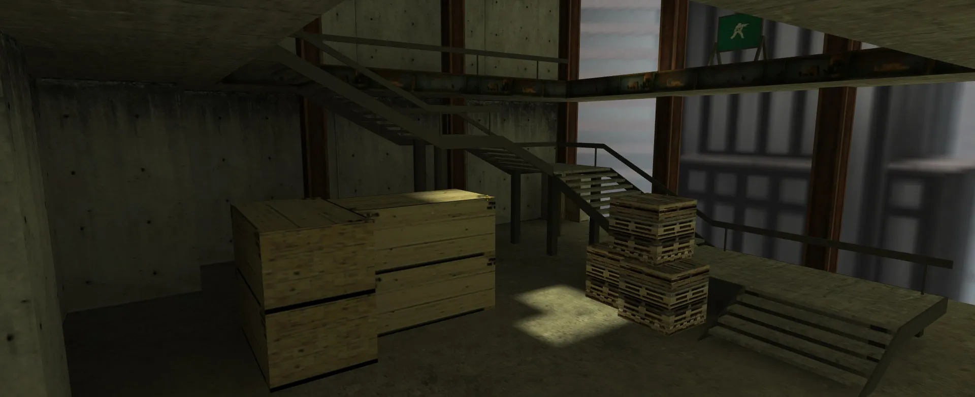 Скриншот  Карта de_vertigo_go для CS 1.6 - Тактика и подробности