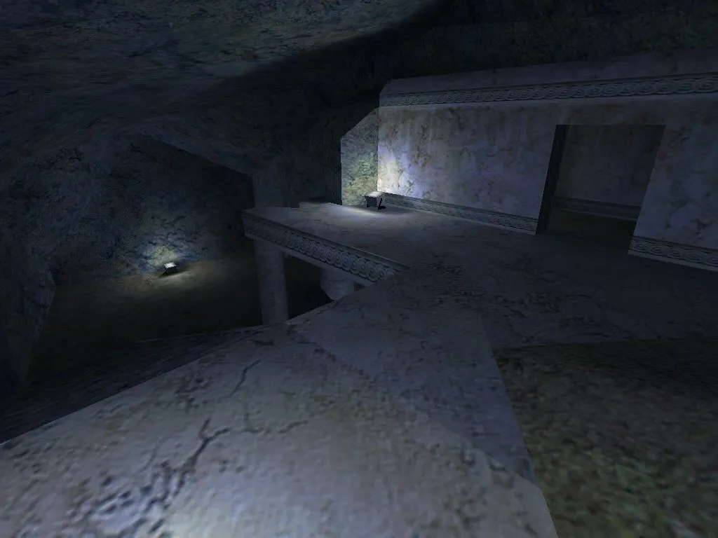 Скриншот  Карта de_atlantis для CS 1.6: тактика за CT/T, точки, маршруты и оптимизация