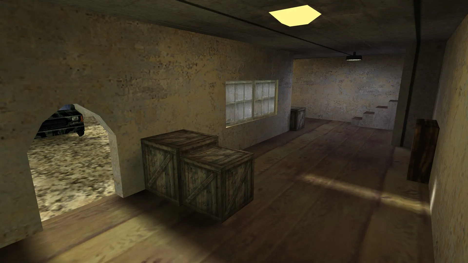 Скриншот  Карта de_southwood для CS 1.6 - Затененные тактики и новые горизонты