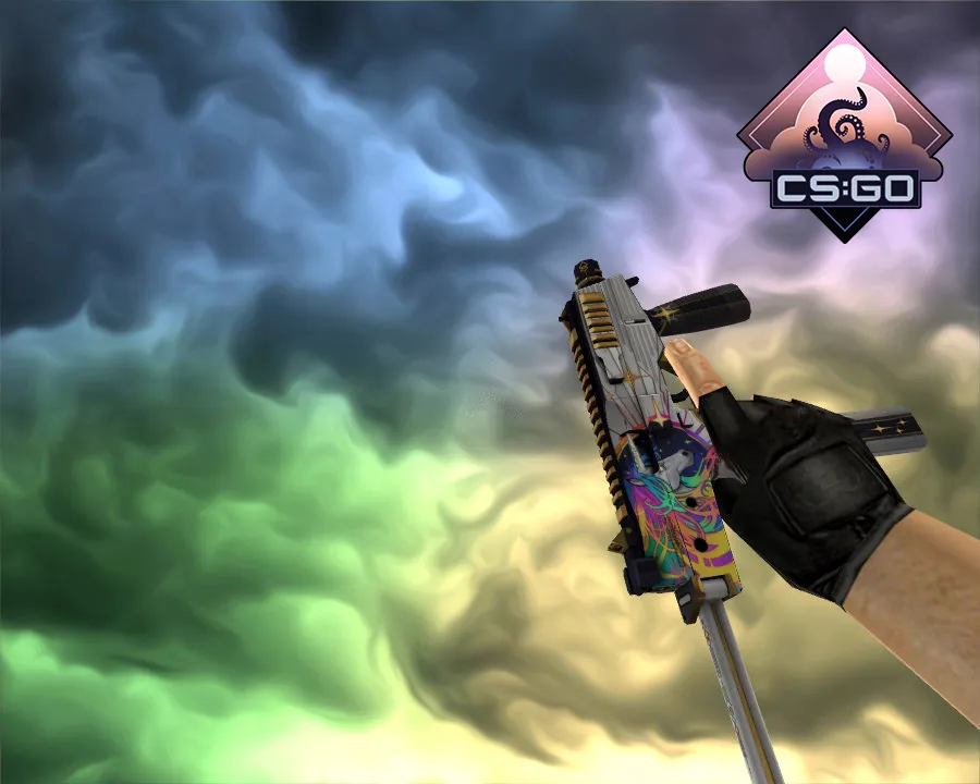 Скриншот MP9 | Звёздный защитник для CS 1.6 - Оружие с уникальным стилем
