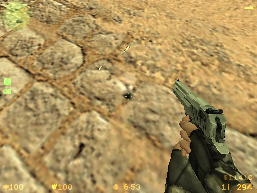 Скриншот  Модель «.50 AE Shell» (гильза) для CS 1.6: v_/p_/w_ модели, звуки, анимация осмотра и качество текстур