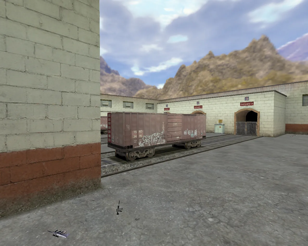 Скриншот  fy_train для CS 1.6: тактика, оптимизация, .nav и настройка под 5v5/паблик