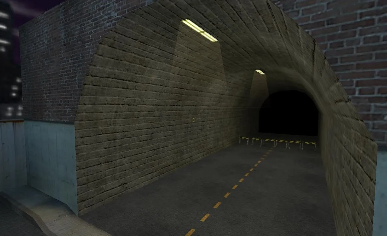 Скриншот  de_cityrush для CS 1.6: тактика, точки, .nav для ботов, оптимизация wpoly/epoly